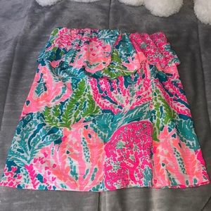 Lilly Pulitzer Strapless Top